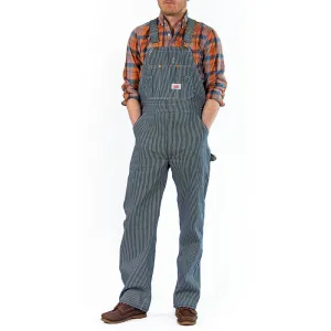 #45 Hickory Stripe Bib Overalls