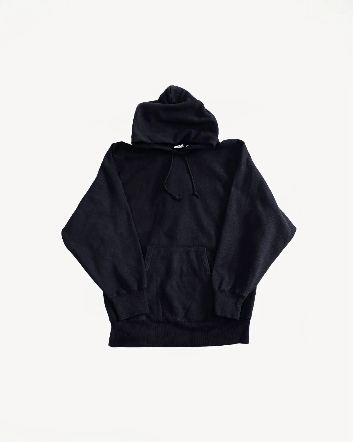 83-0031-61K-JD - Loopwheel Hooded Sweatshirt - Exclusive No-Print Black