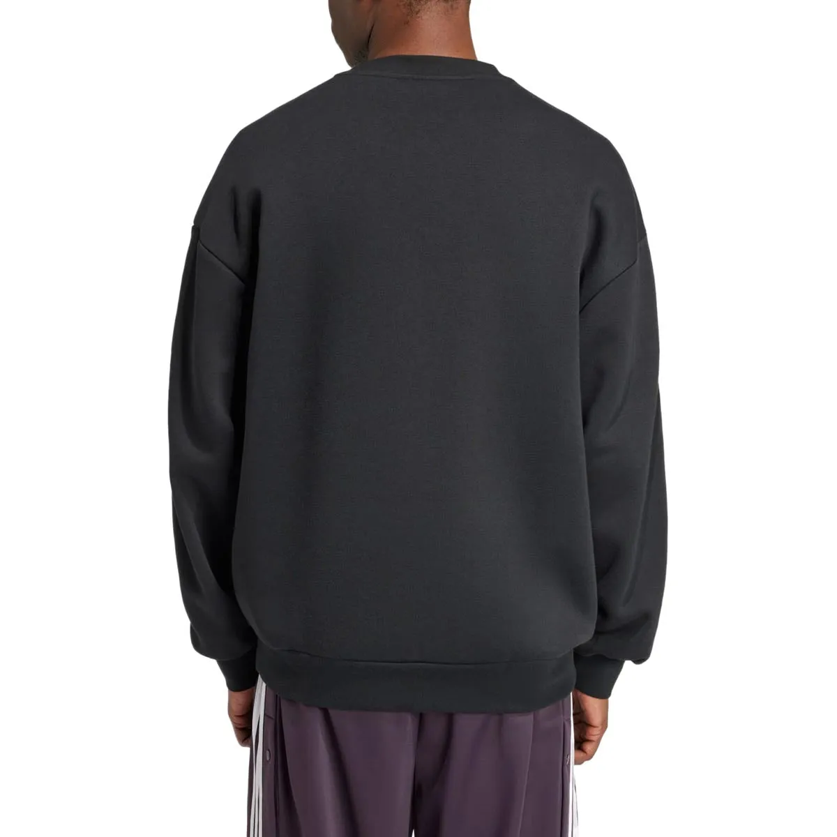 Adidas Originals Adicolor Oversized Crew Sweater - Black