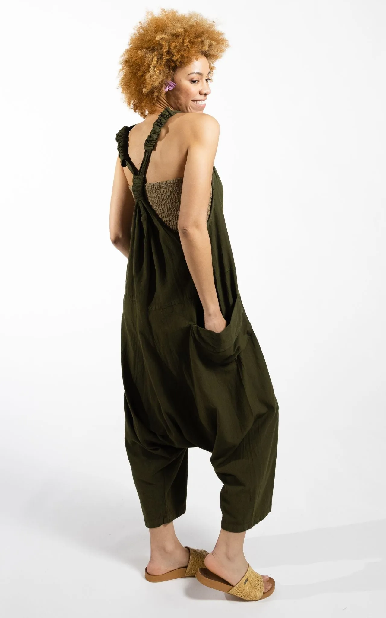 Bahini Overalls - Green