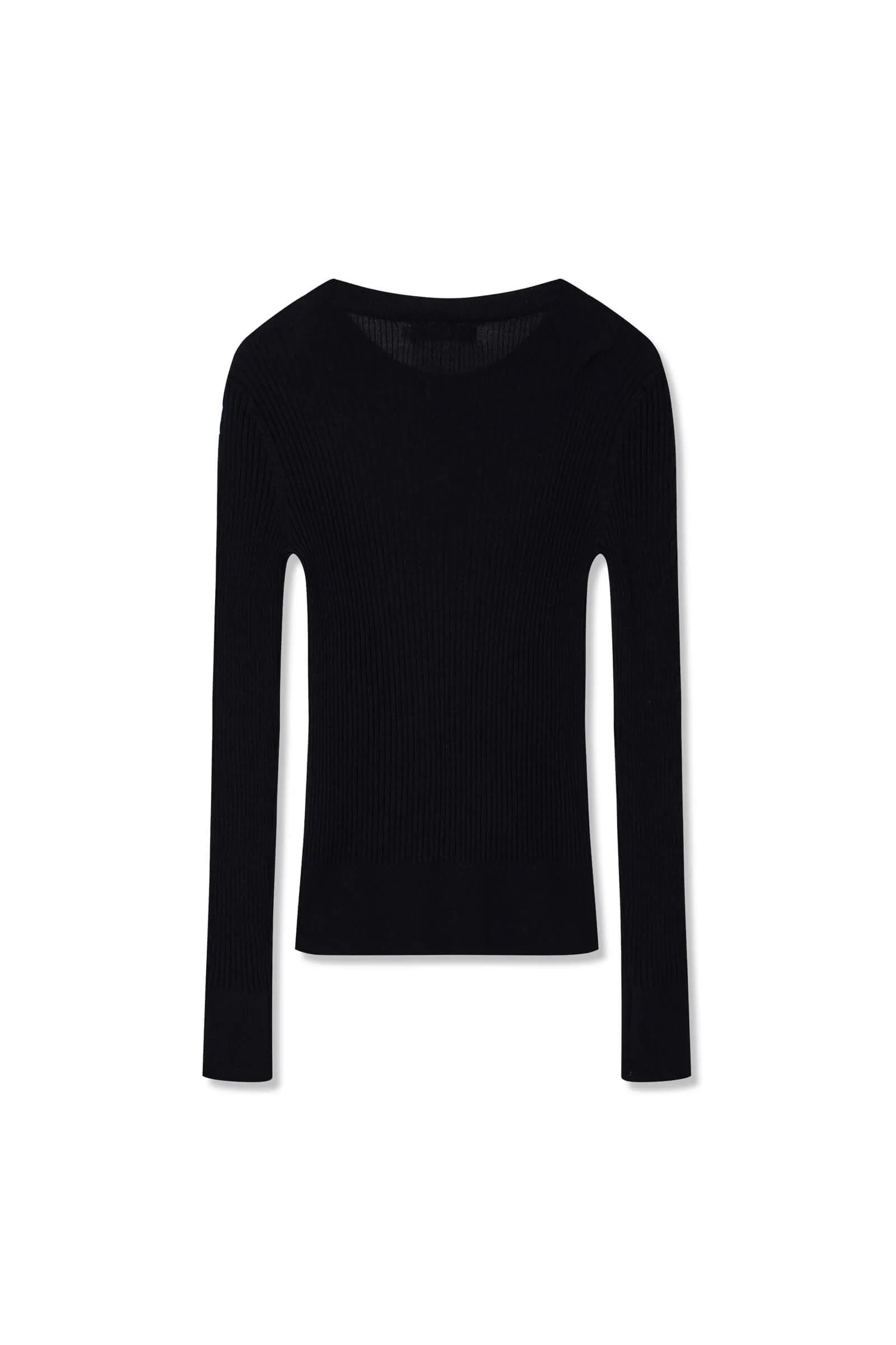 Biodegradable Wool Round-Neck Sweater