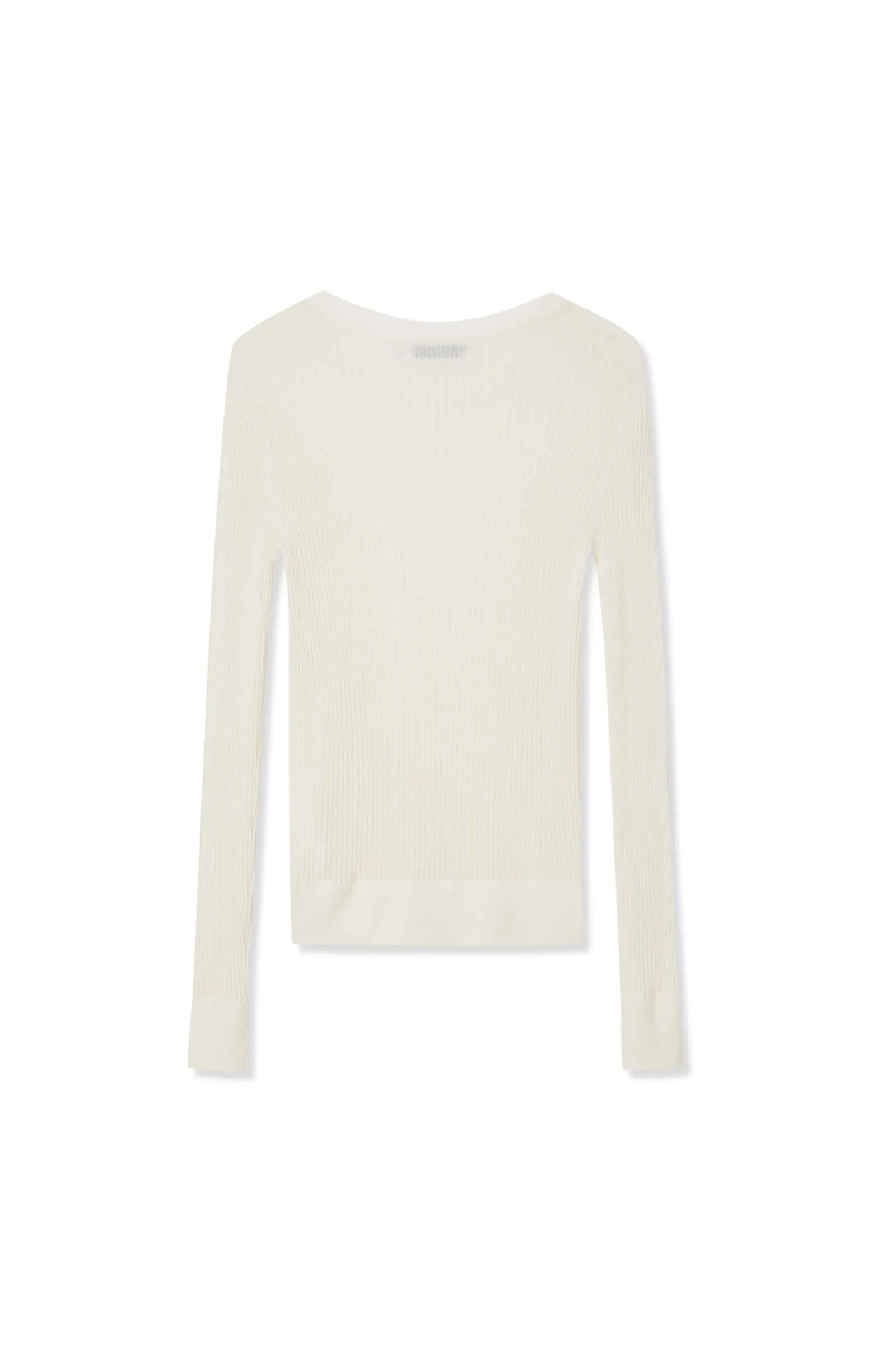 Biodegradable Wool Round-Neck Sweater