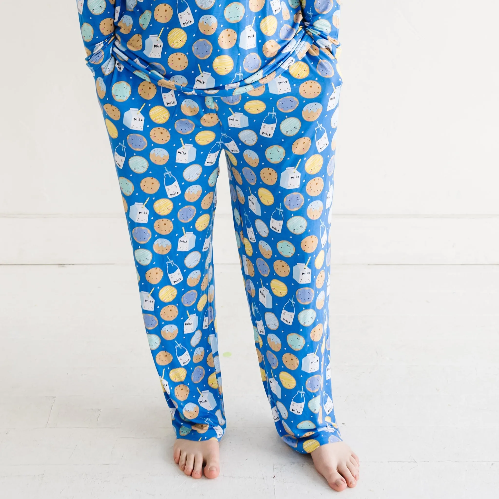 Blue Cookies & Milk Men's Pajama Pants