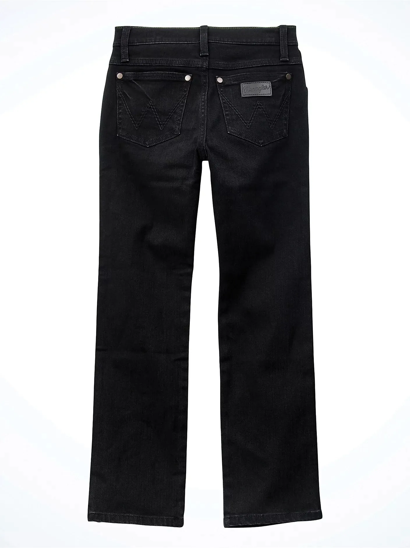 Boy's Wrangler Retro Black Slim Straight Leg Jean