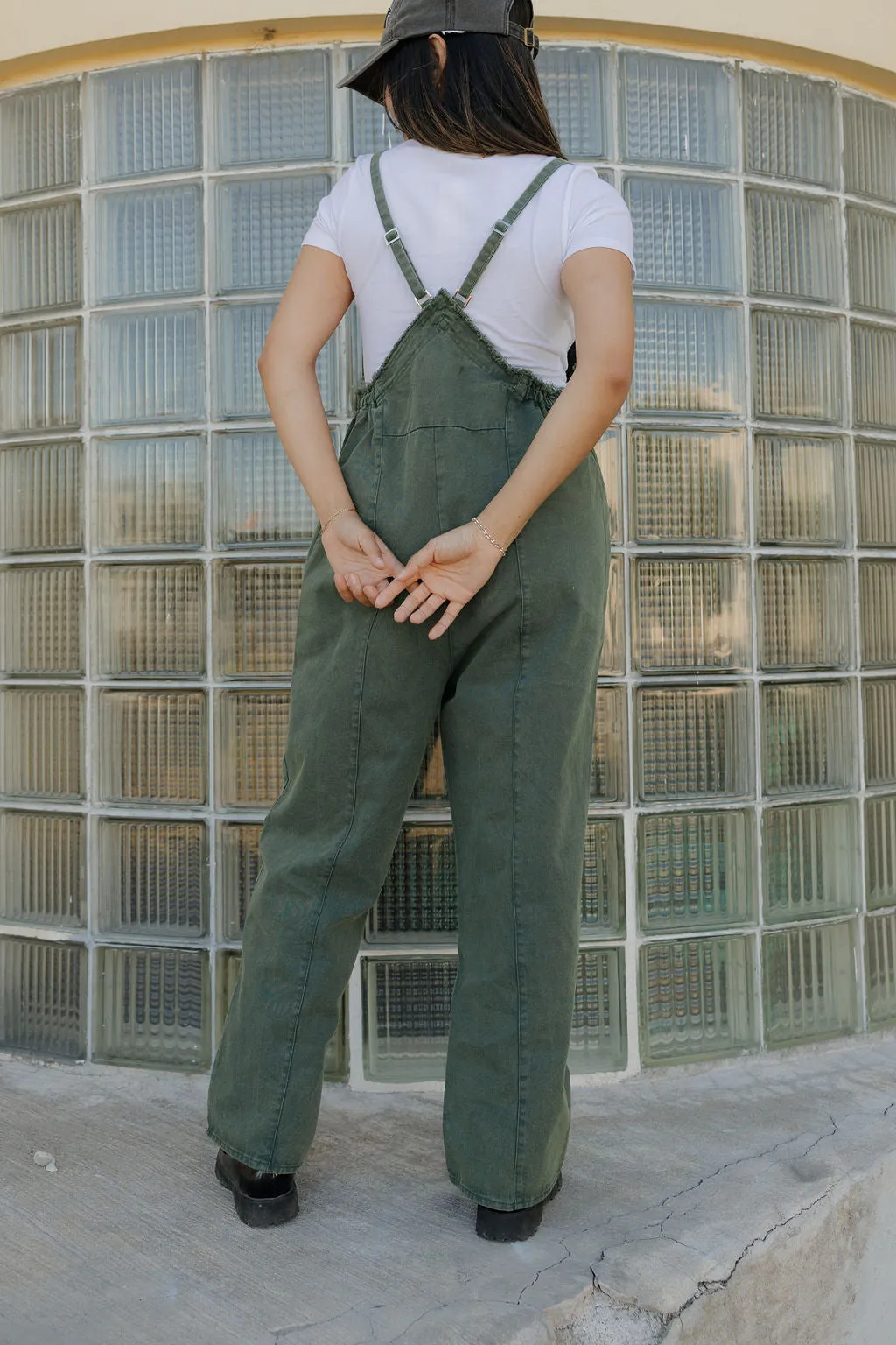 Callum Overalls-Hunter Green