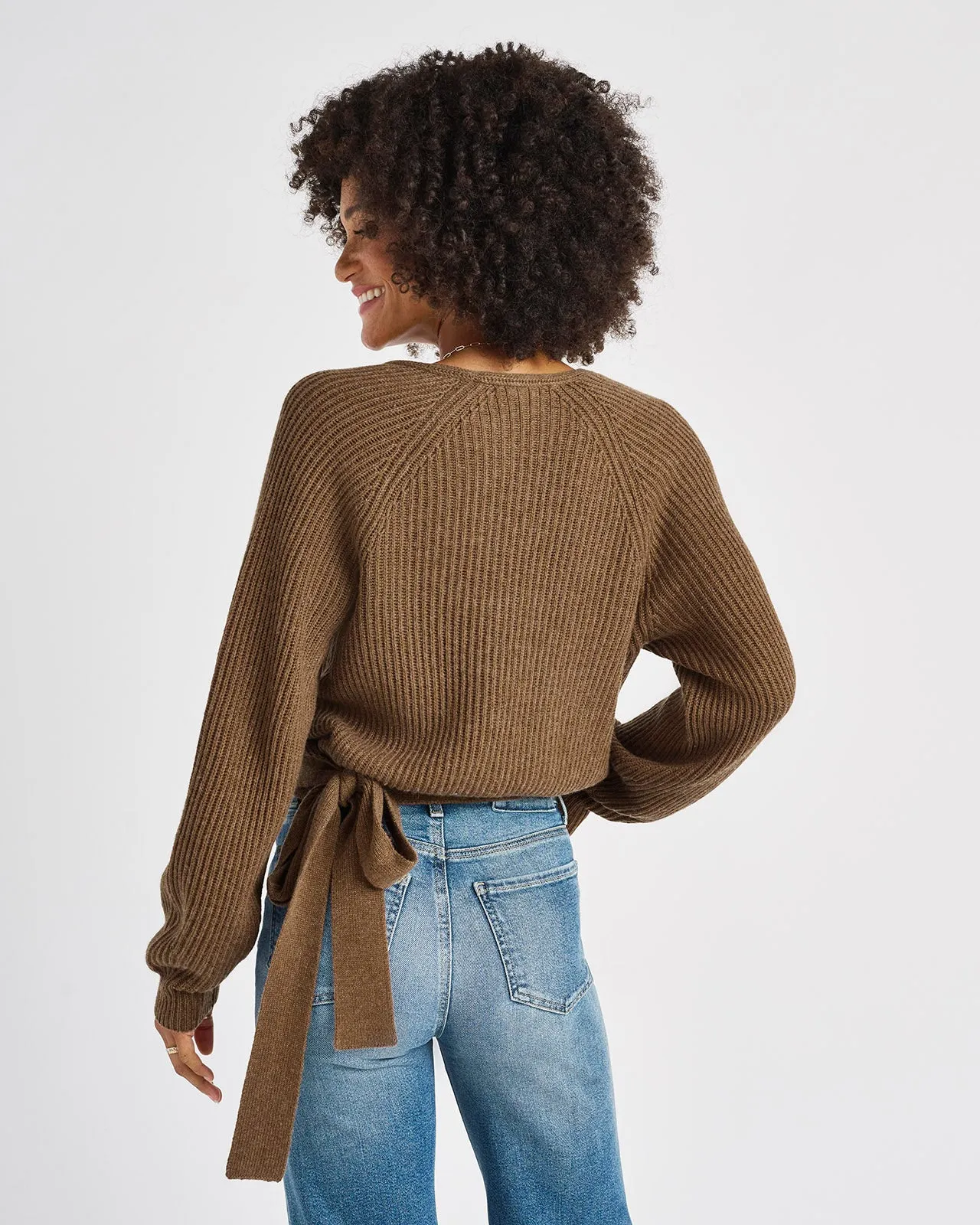 Cashblend Adele Wrap Sweater