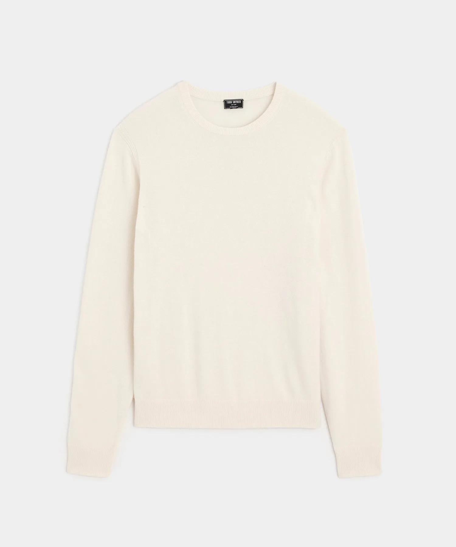 Cashmere Crewneck in Bisque