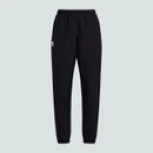 CCC Club Plain Taper Leg Cuffed Trackpant - black