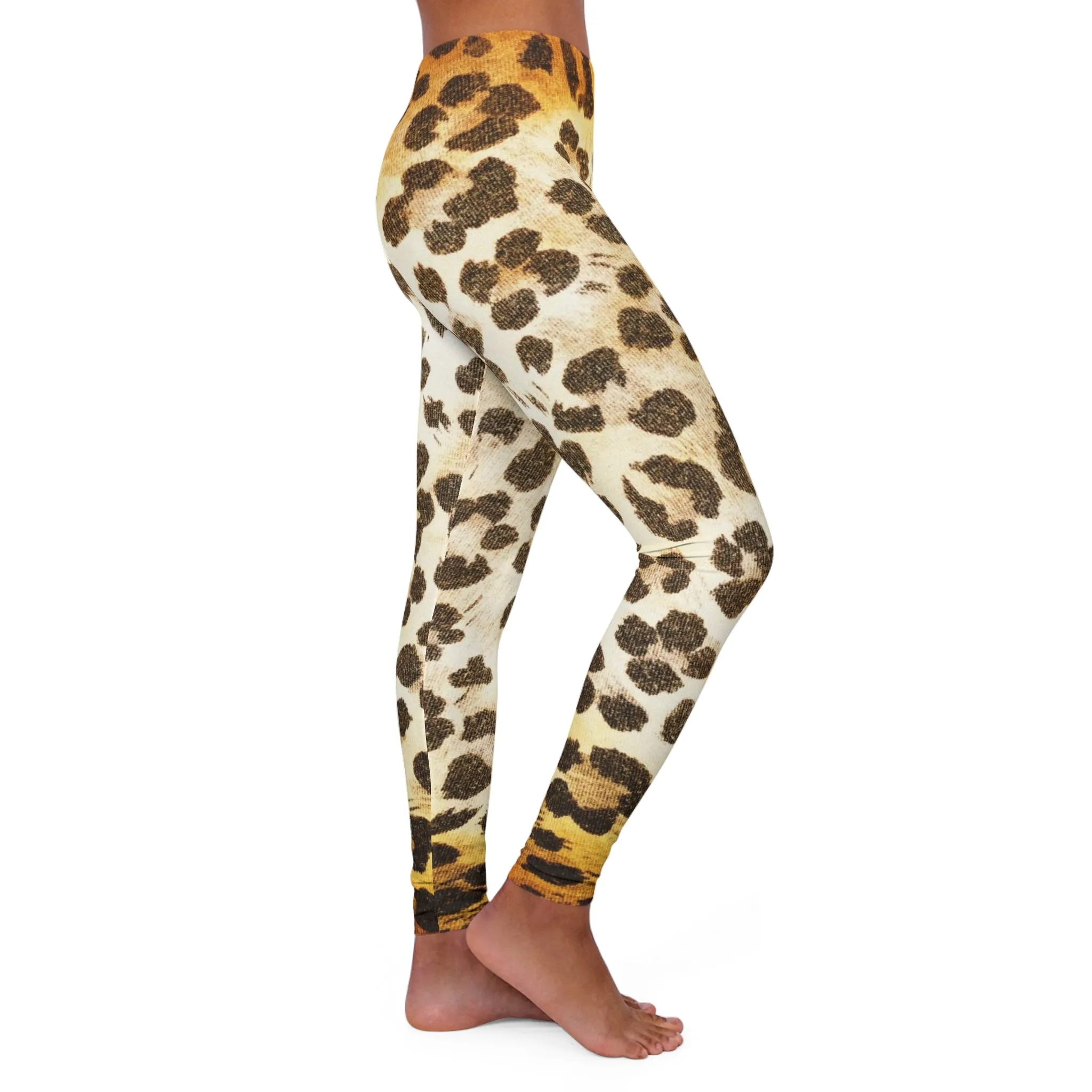 Cheetah - Inovax Women's Spandex Leggings