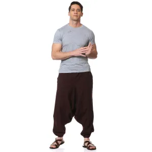 Cotton Harem Pants for Men | Black & Maroon | Pack of 2