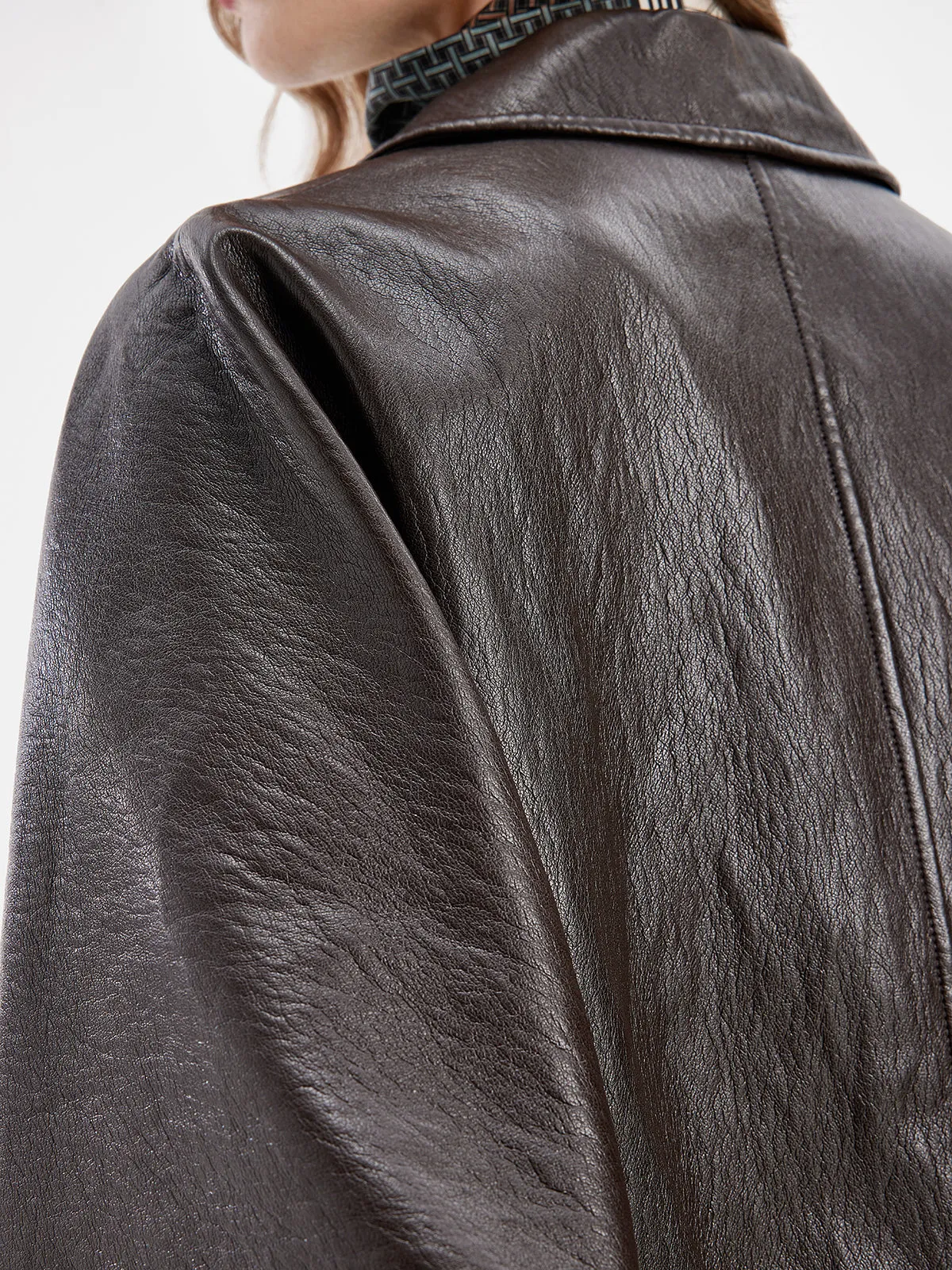 Eco-Friendly Protein Leather Top