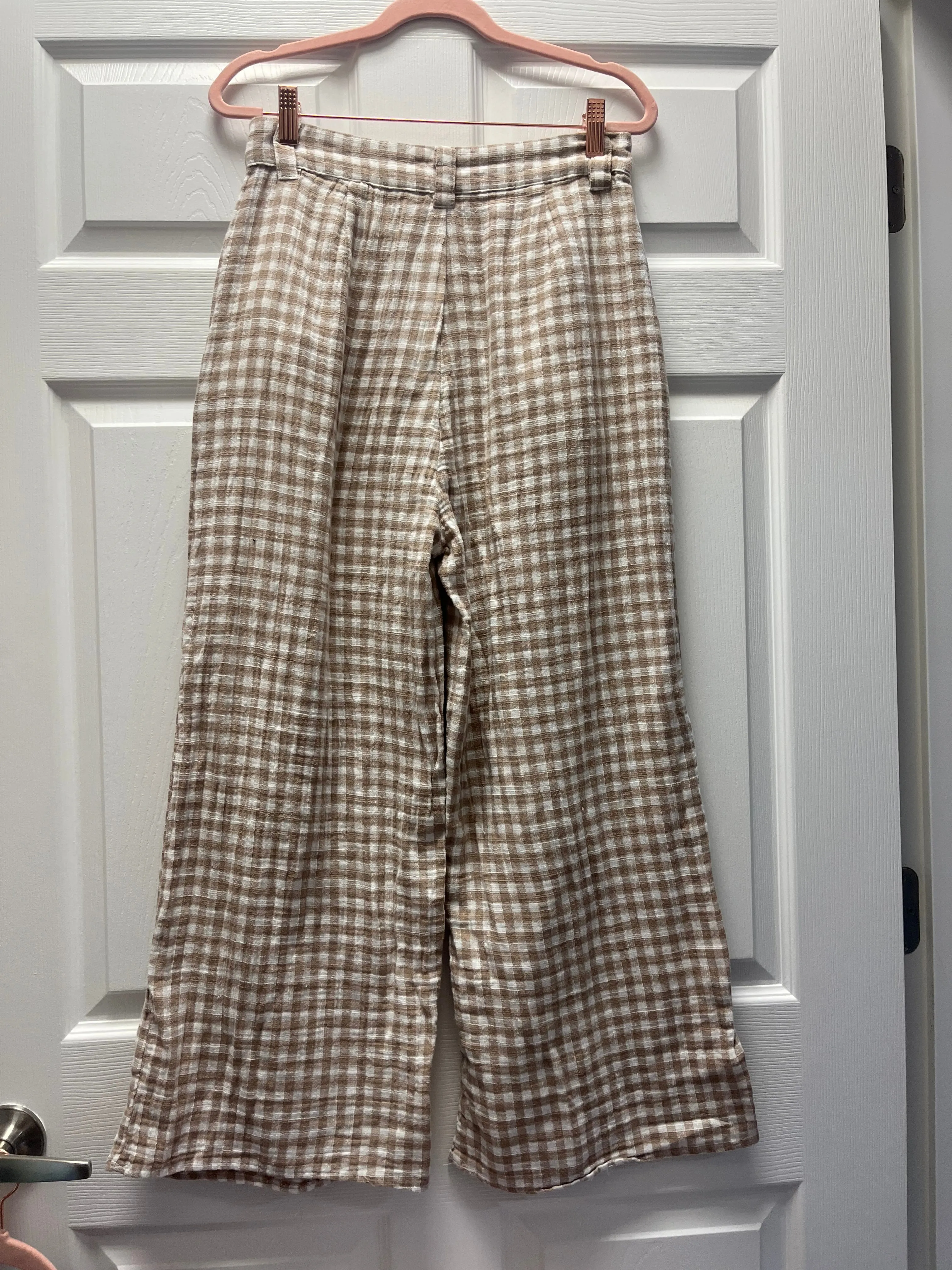 Ghanda Gingham Pants Sz 10