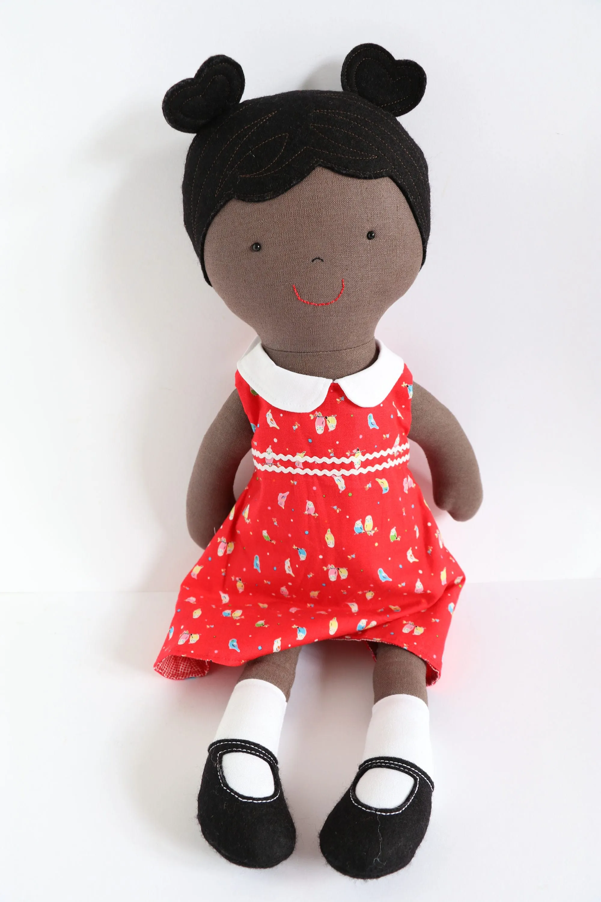 Ginger: doll sewing pattern with clothes