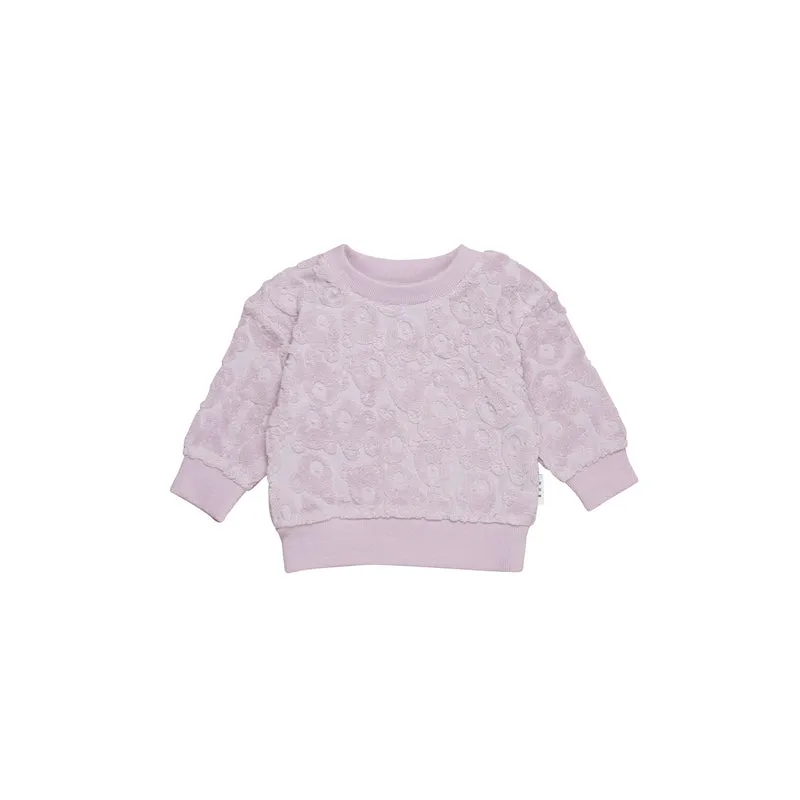 Huxbaby Huxbear Lavender Terry Sweatshirt