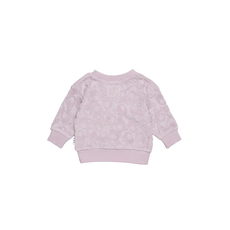 Huxbaby Huxbear Lavender Terry Sweatshirt