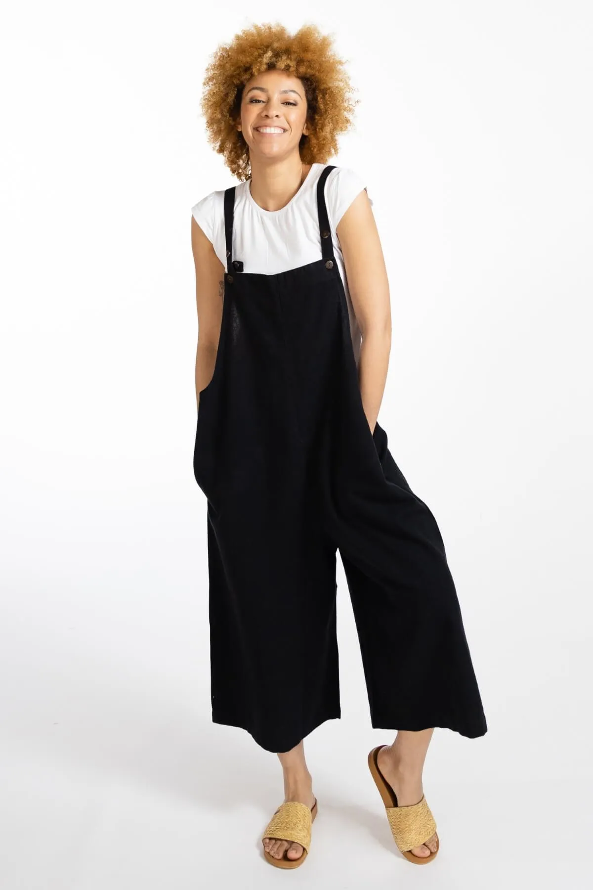 Juanita Overalls - Black