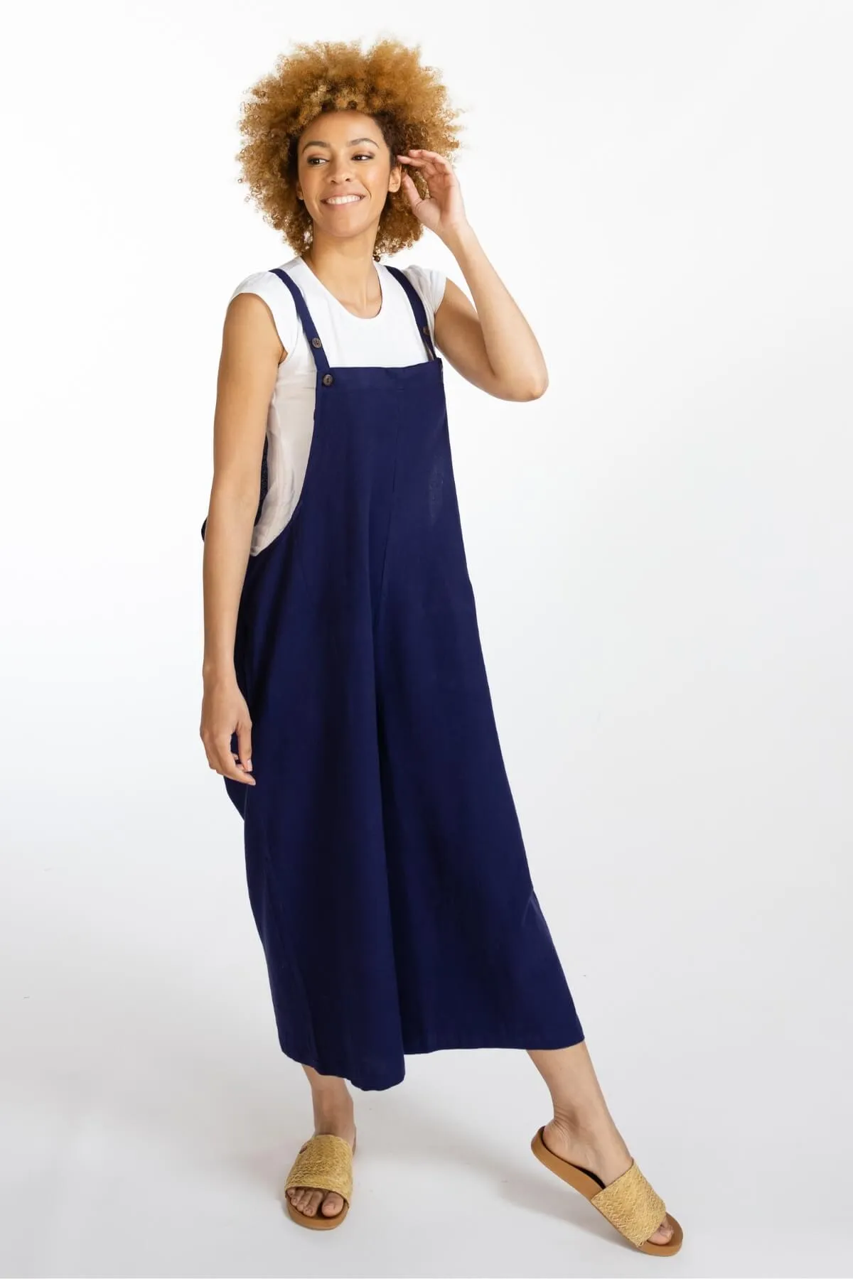 Juanita Overalls - Dark Blue