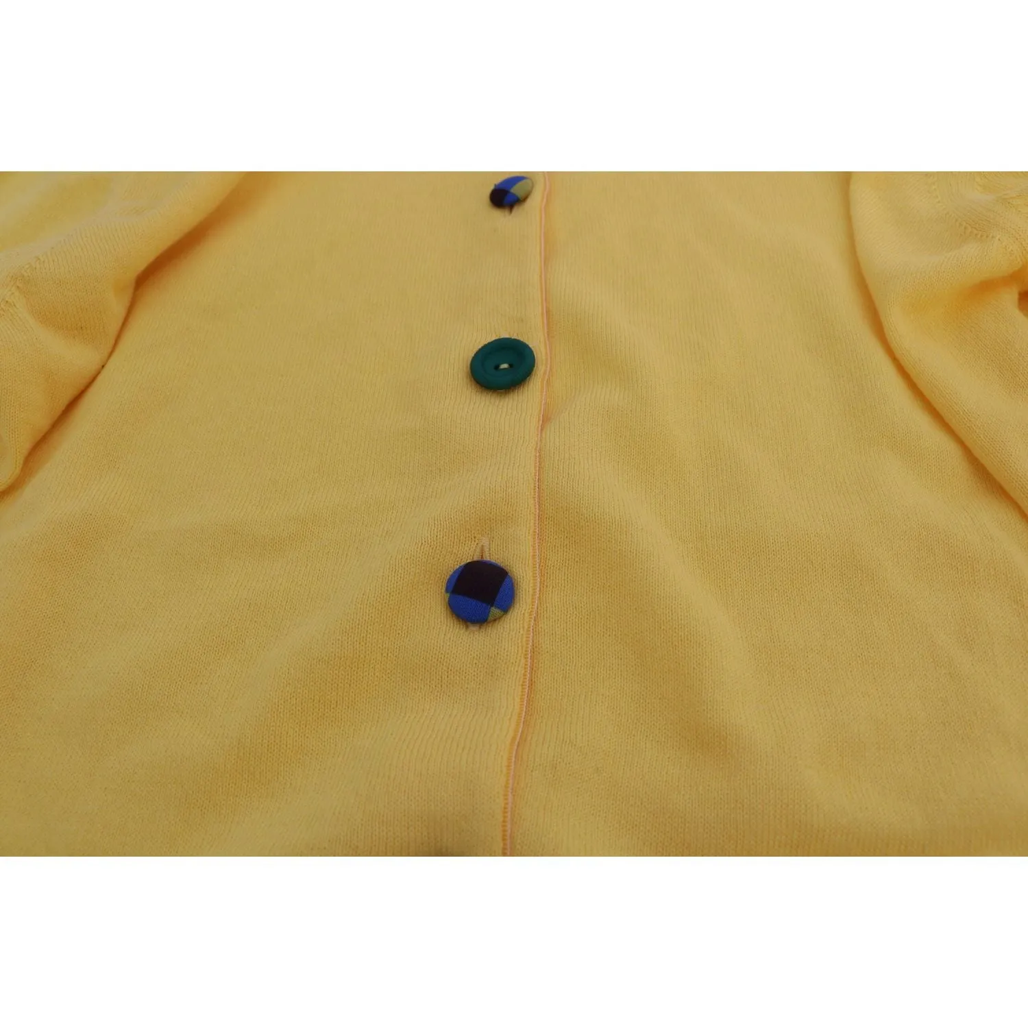 Jucca Radiant Yellow Cotton Sweater