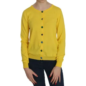 Jucca Radiant Yellow Cotton Sweater