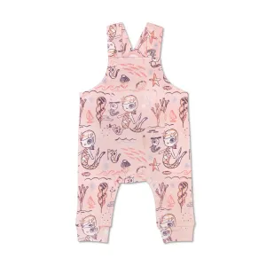 KeFe Overalls - Pink Mermaid