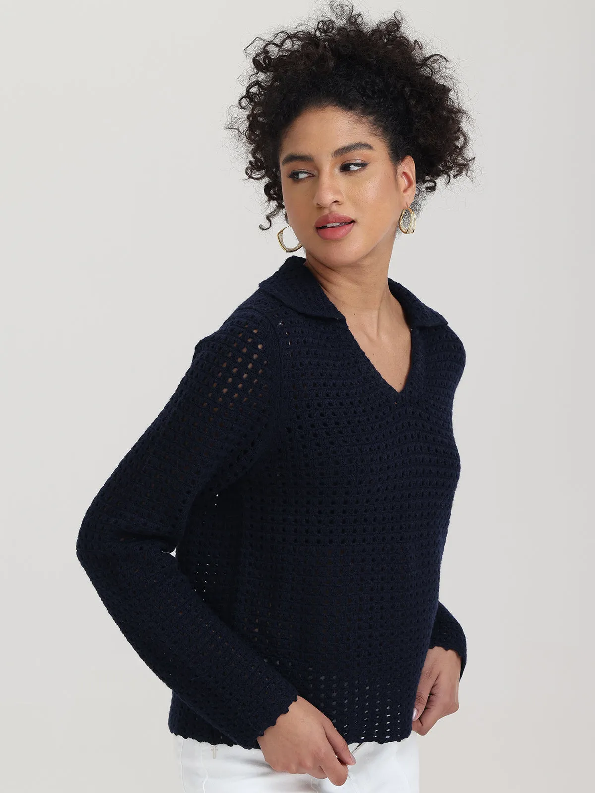 Maria: Texture Baja Pullover