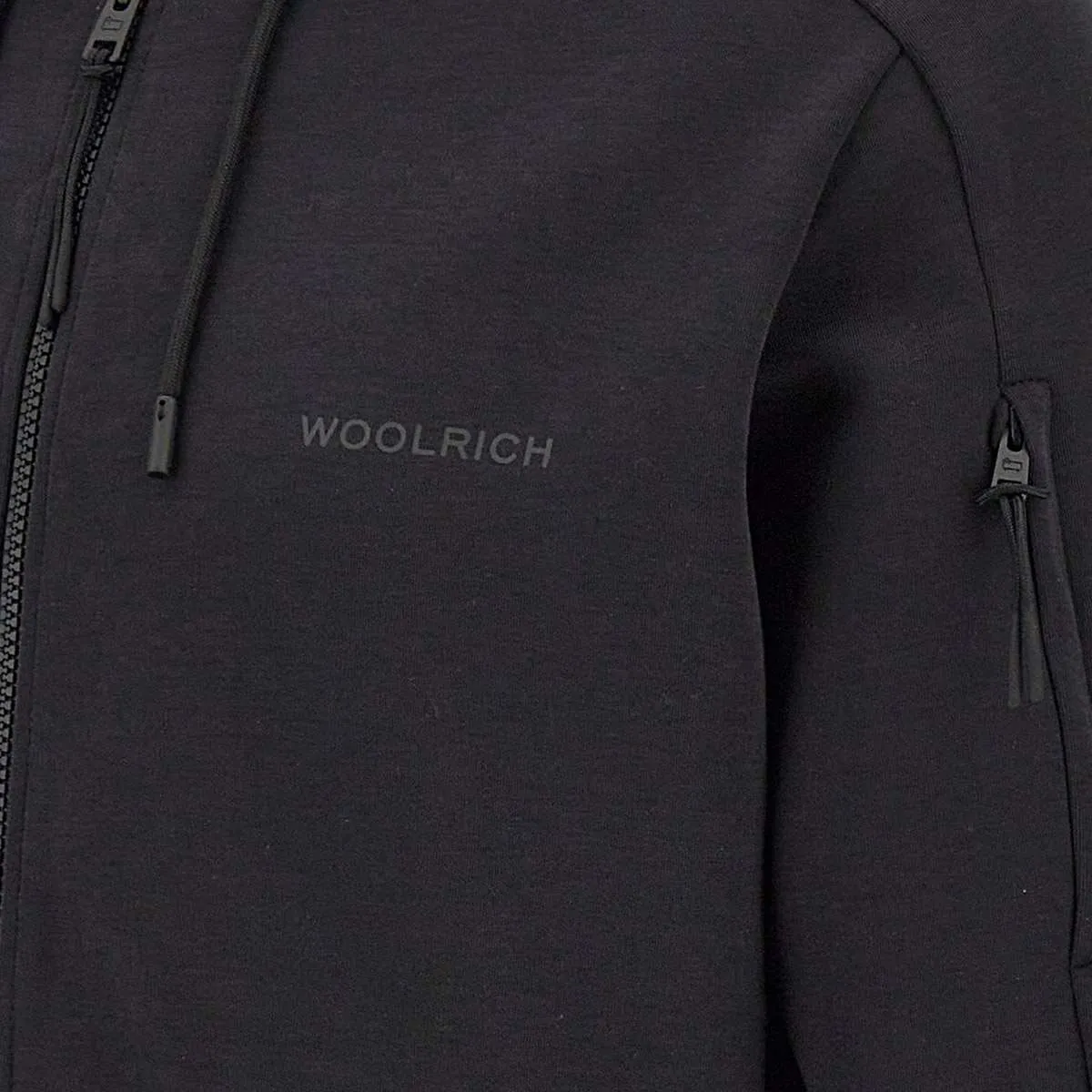 Men's Black Tech Fleece Sweatshirt