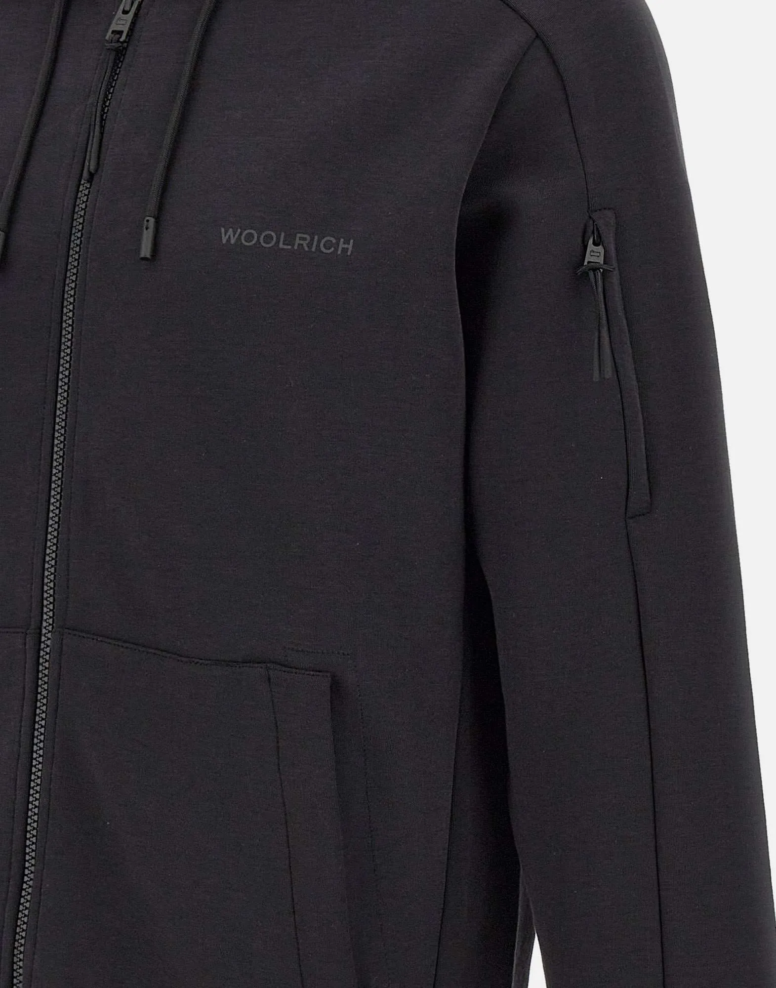 Men's Black Tech Fleece Sweatshirt