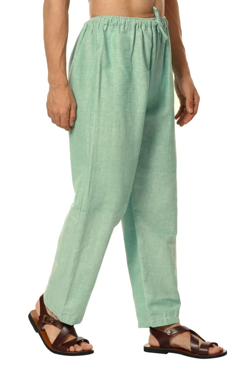 Men's Lounge Pants | Green | Fits Waist Size 28" to 36"