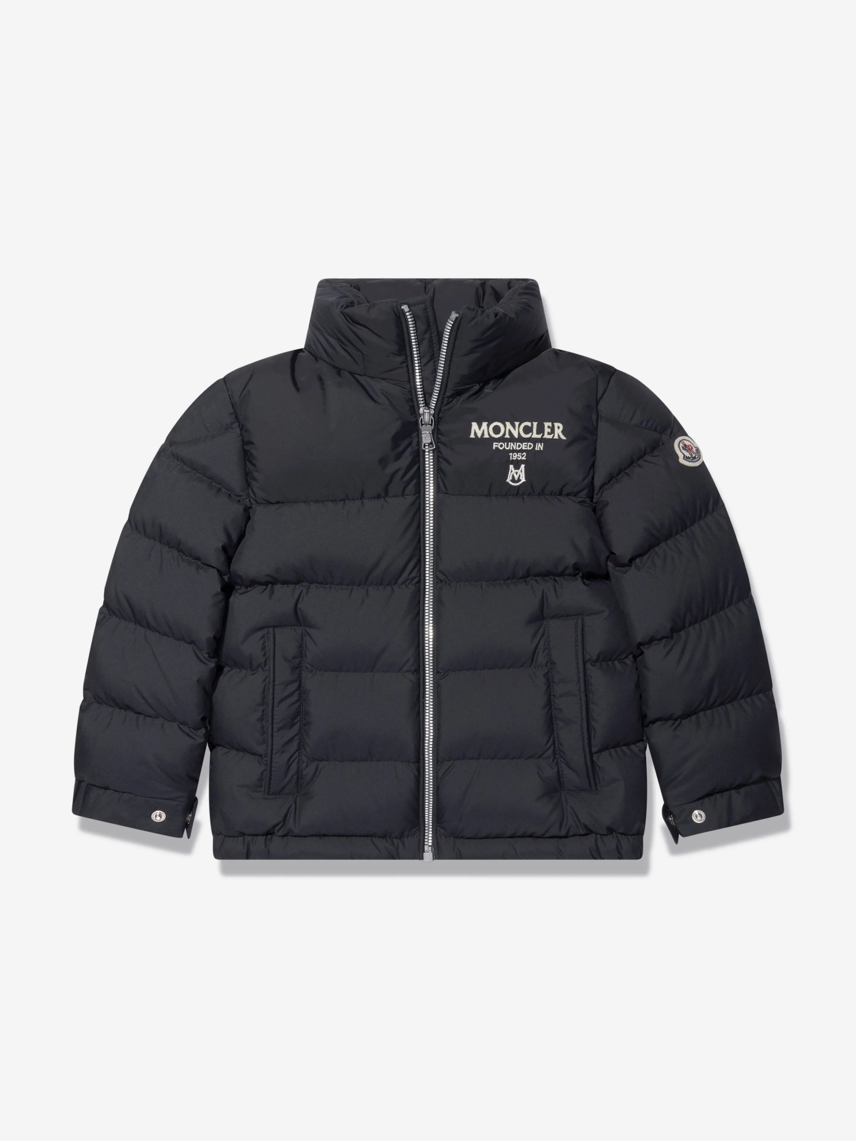 Moncler Enfant Boys Down Padded Joe Jacket in Navy