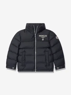 Moncler Enfant Boys Down Padded Joe Jacket in Navy