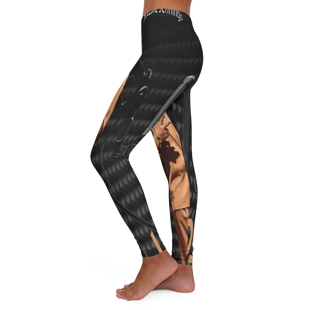 M.U.S.I.C. World HQ Women's Spandex Leggings