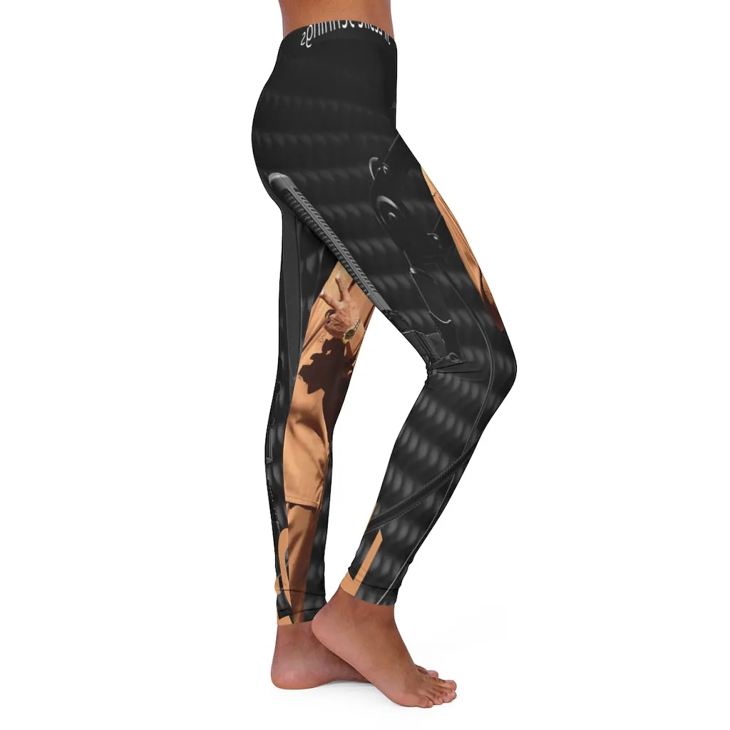 M.U.S.I.C. World HQ Women's Spandex Leggings