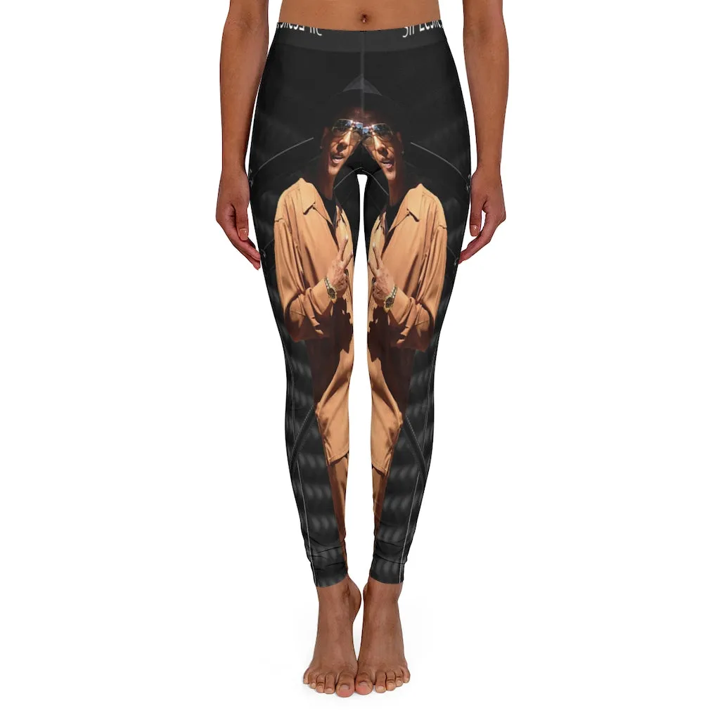 M.U.S.I.C. World HQ Women's Spandex Leggings