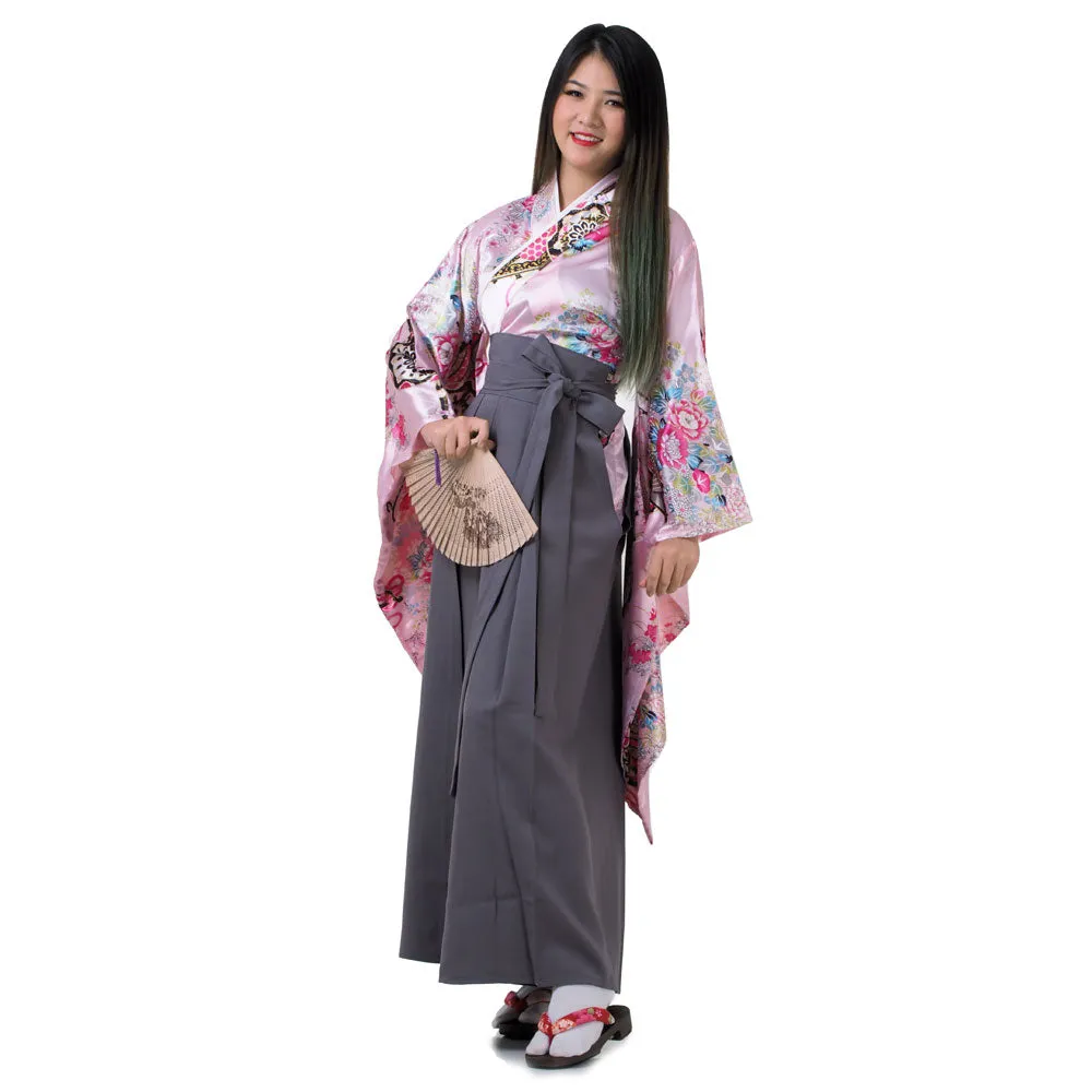 Nami Japanese Kimono Hakama Set for Women