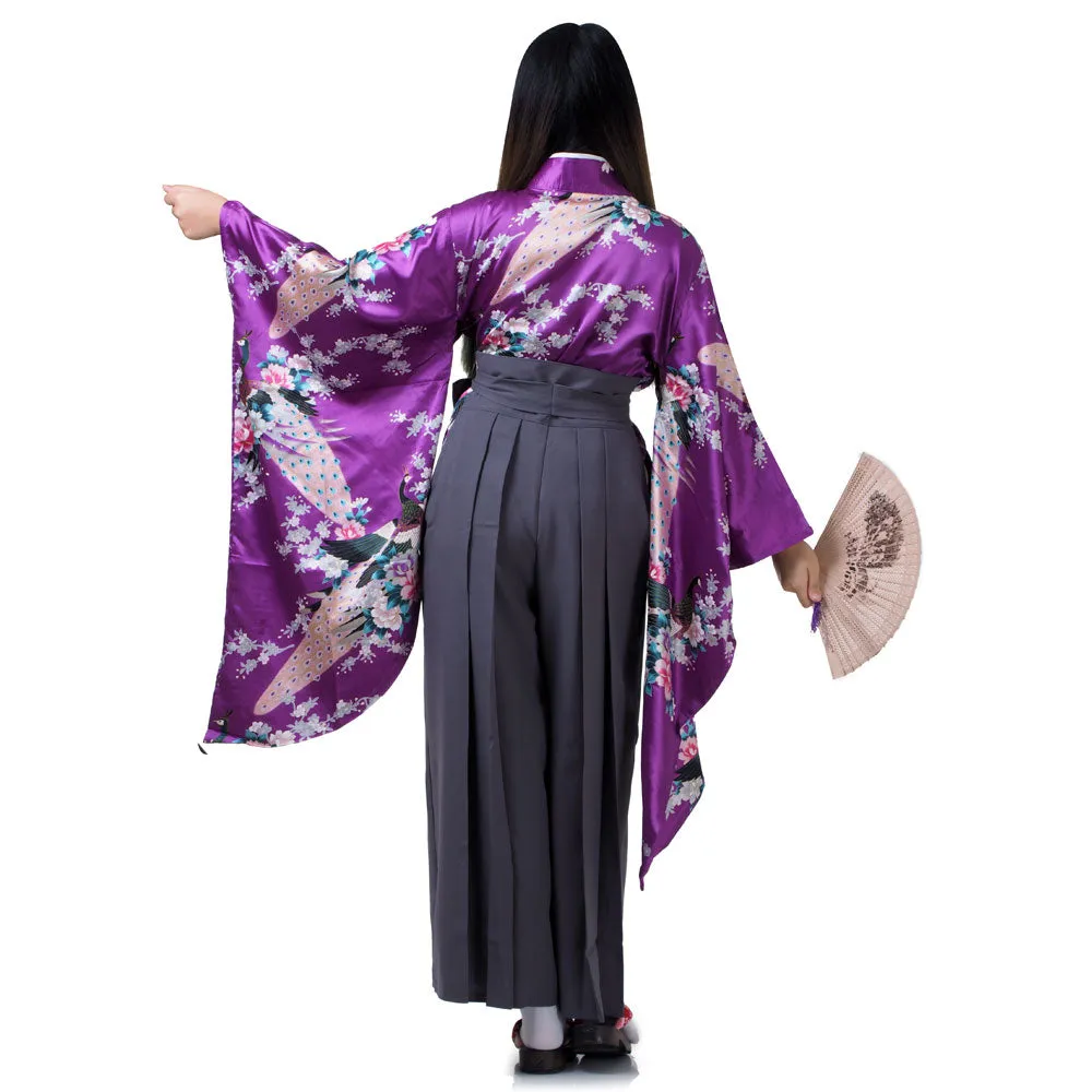 Nami Japanese Kimono Hakama Set for Women