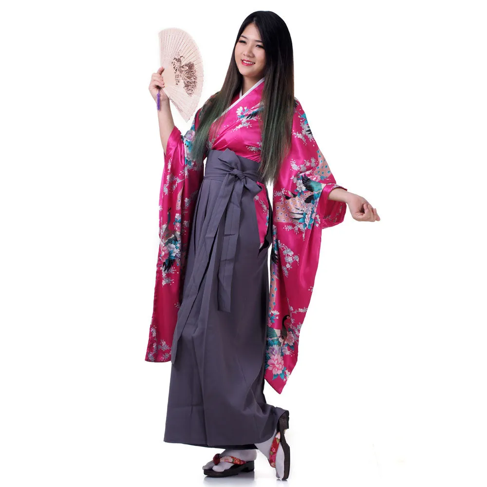 Nami Japanese Kimono Hakama Set for Women