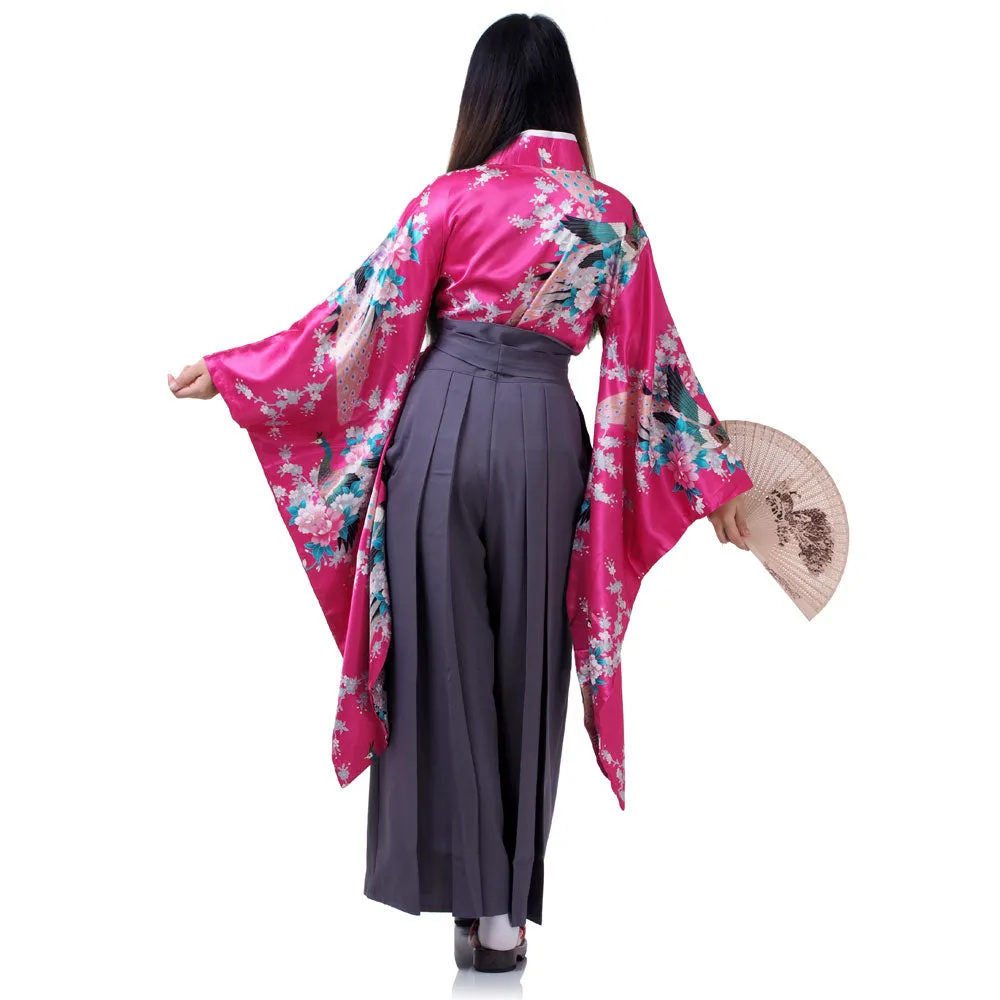 Nami Japanese Kimono Hakama Set for Women