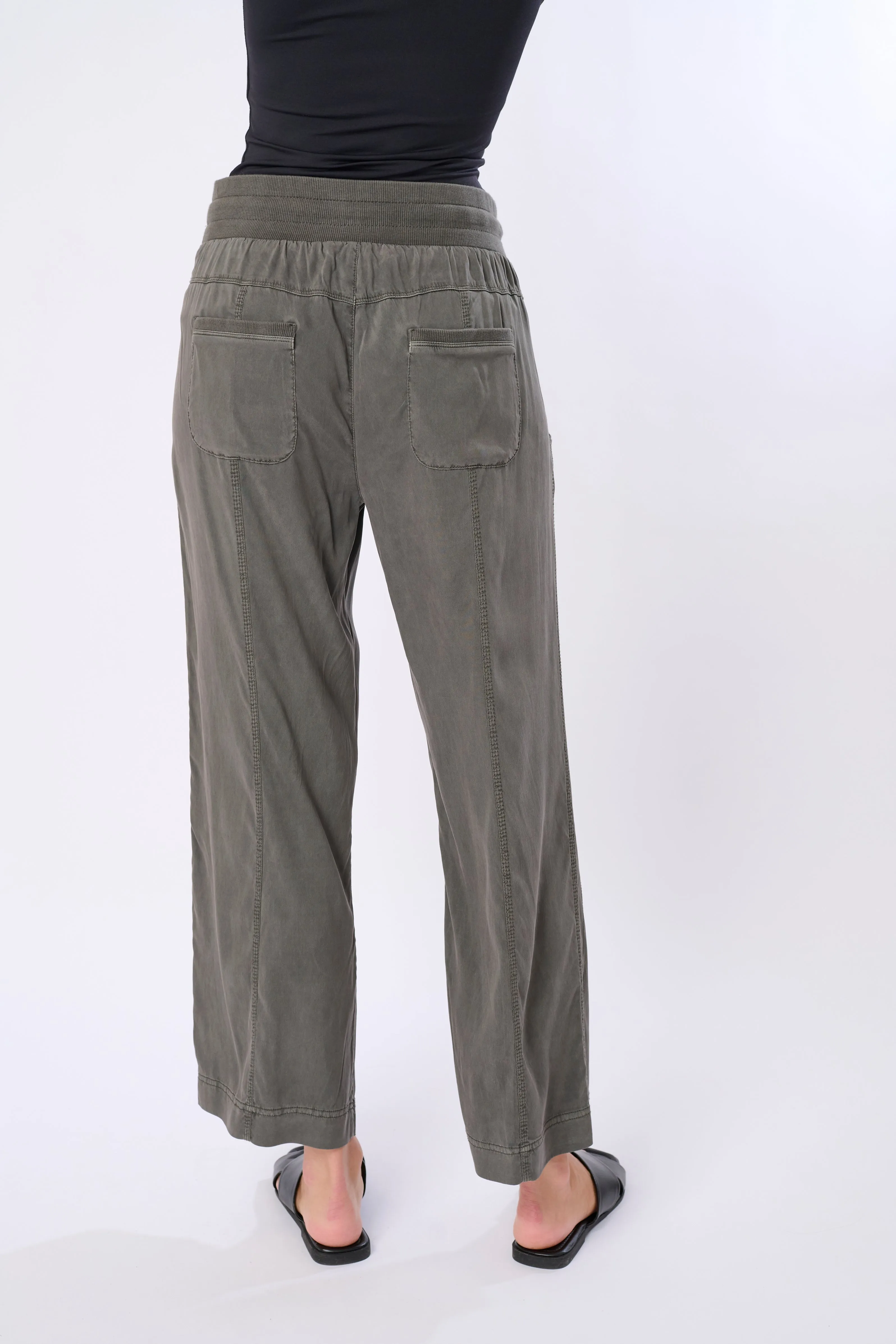 Natia Stretch Cupro Pant