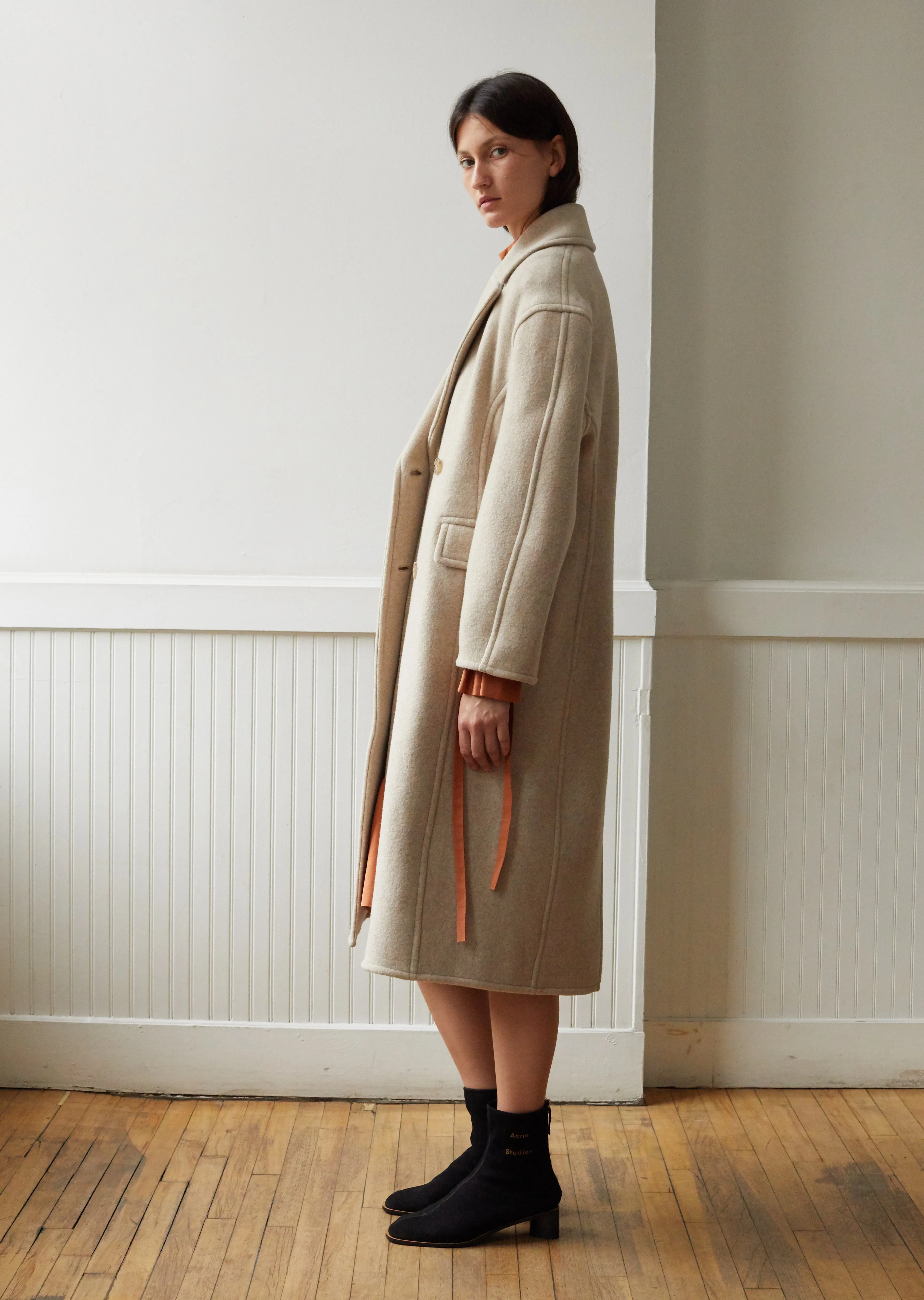 Olaia Boiled Wool New Coat