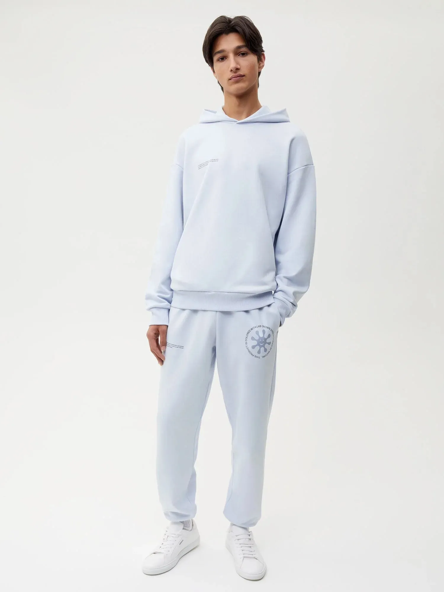 PANGAIA LAB Colorifix Signature Track Pants—Cocoon Blue