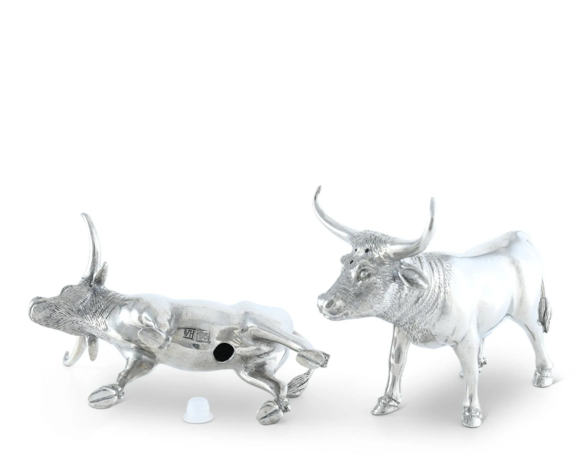 Pewter Steers Salt & Pepper Set