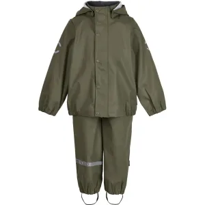 PU Rainwear (Overalls) - Dusty Olive