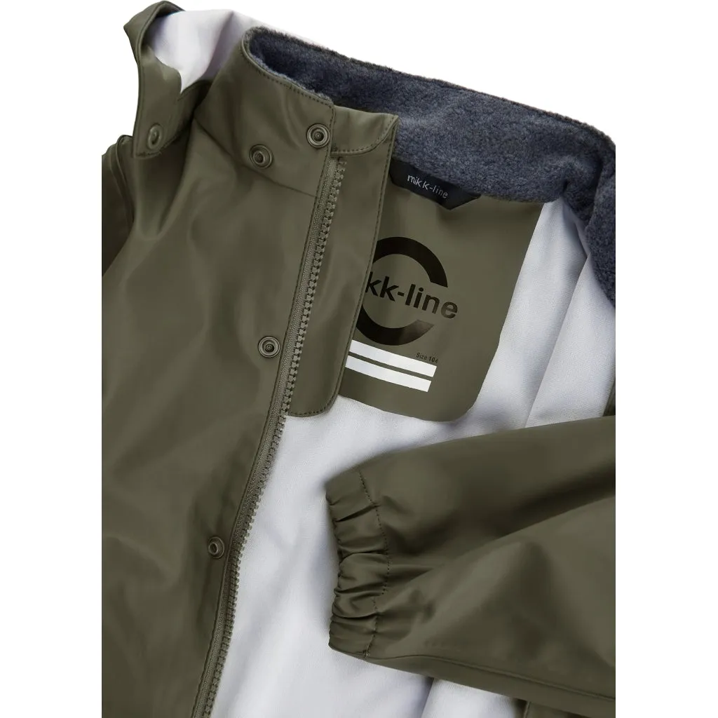 PU Rainwear (Overalls) - Dusty Olive