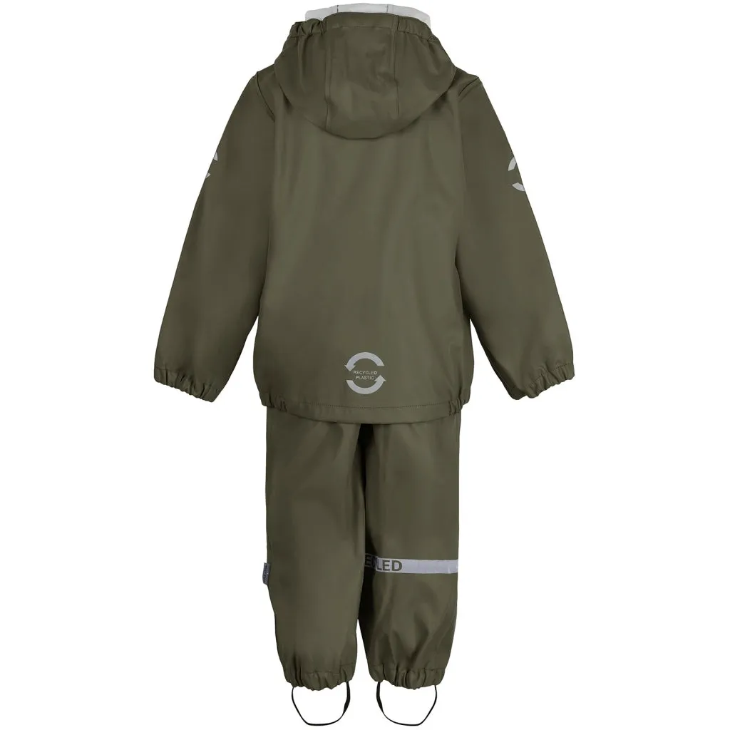 PU Rainwear (Overalls) - Dusty Olive