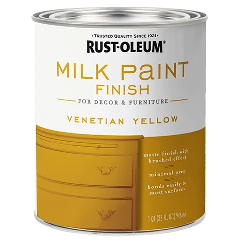 Rust-Oleum® Milk Paint Finish Venetian Yellow