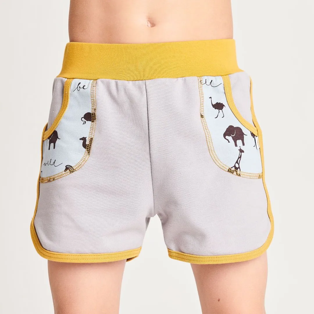 Shorts "Summersweat Grey/Be Wild"