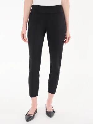 Solid Pull-On Pants, Scuba Suede