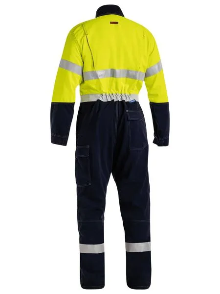 Tencate Tecasafe Plus 700 Taped Hi Vis Engineered Fr Vented Coverall - BC8086T