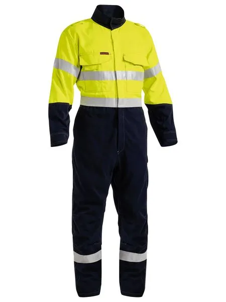 Tencate Tecasafe Plus 700 Taped Hi Vis Engineered Fr Vented Coverall - BC8086T