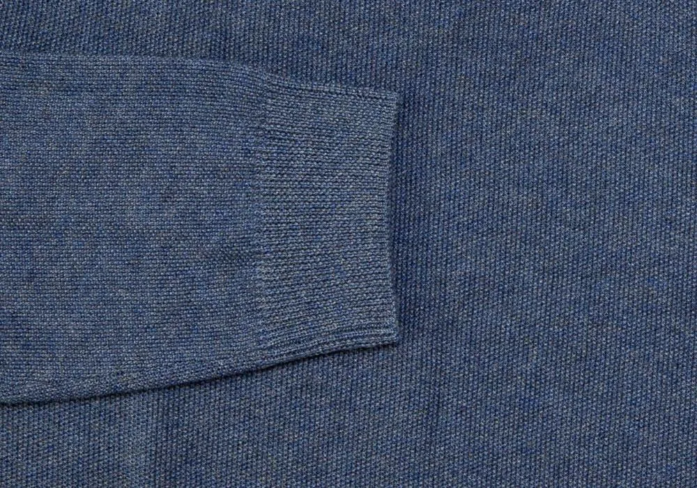 The Blue Heather Reymond Mock Henley